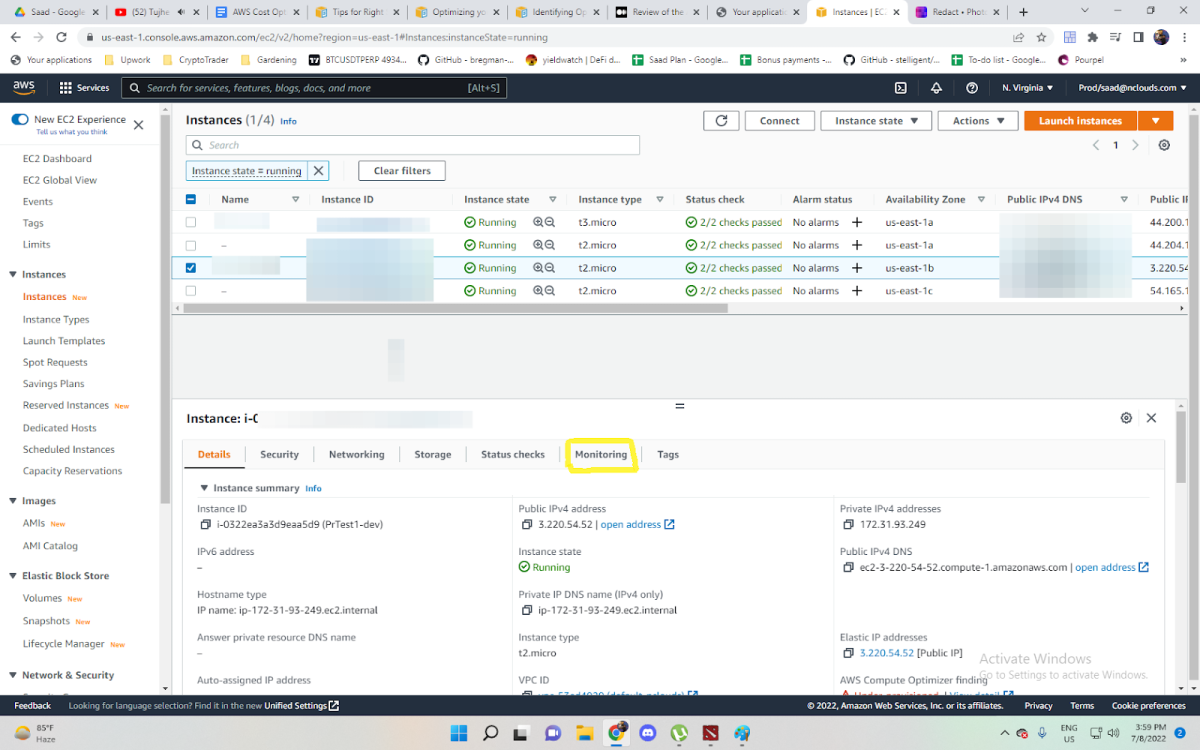 EC2 Right Sizing BoldLink